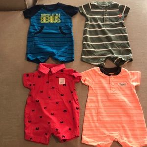 Baby Boy  5 Summer Rompers